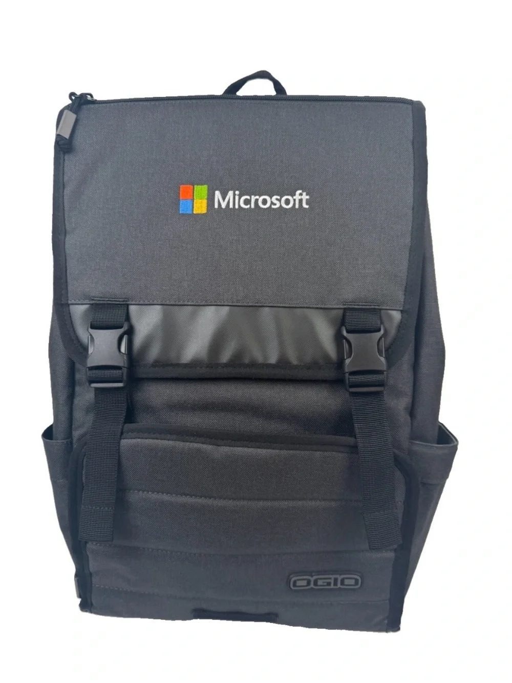 Microsoft Ogio Slalom Gray Laptop Tablet Backpack 17' Work Travel School Bag